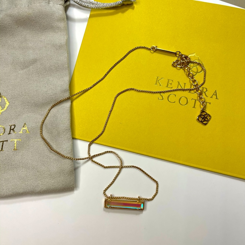 Kendra Scott Dichoric Glass Leanor Necklace